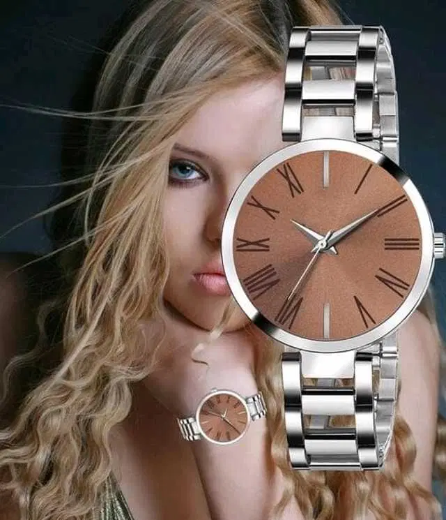 Analog Watch For Womens (Silver) (WS-86)