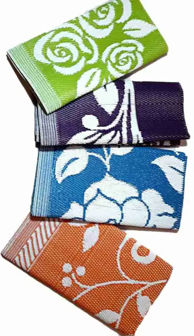 Plastic Floor Mats, Assorted, 4x6 feet