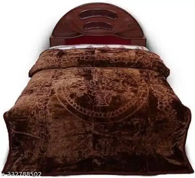 Microfiber Double Bed Blanket, Multicolor