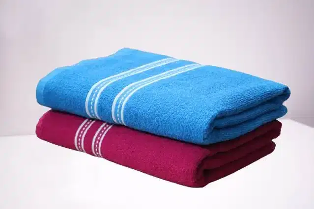 Bath Towel, 27x54 inches, Pack of 2, Multicolor