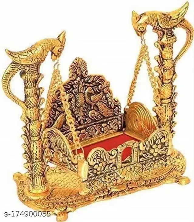 Brass Laddu Gopal Jhula, Gold