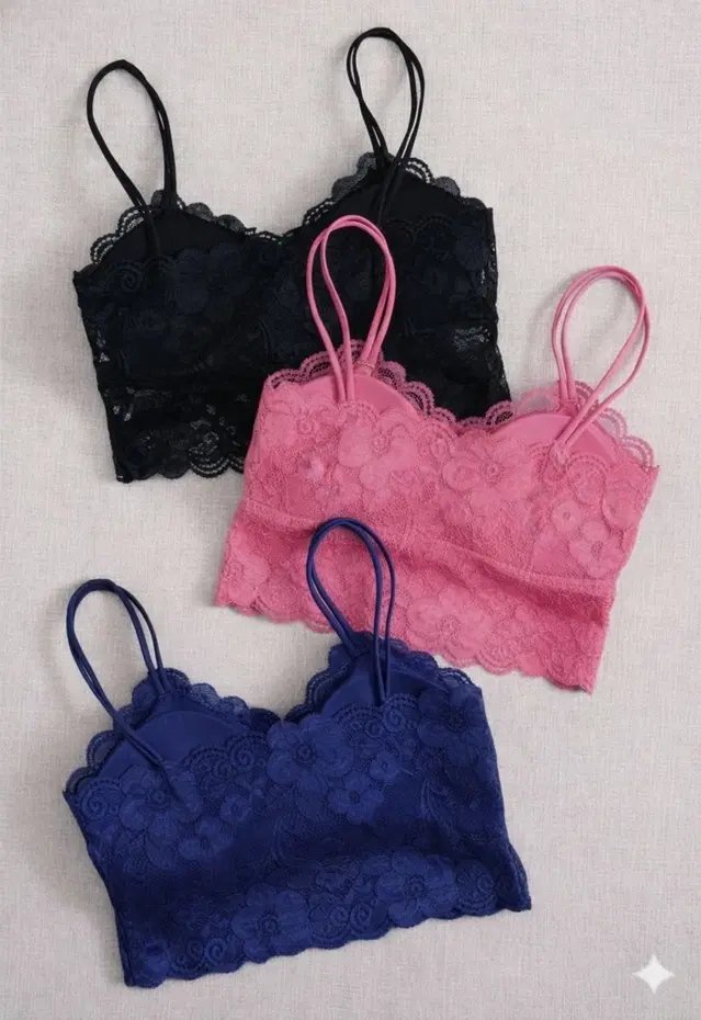 Cotton Solid Padded Bras for Women, Multicolour, Pack of 3 (28)