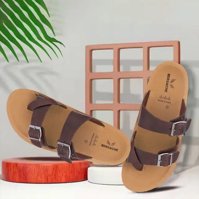 Sliders For Men, Beige (9)