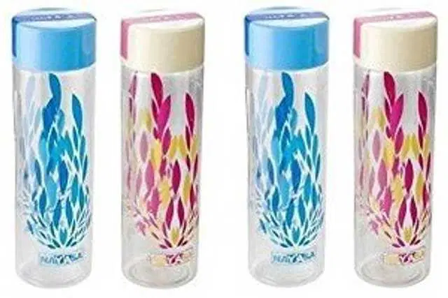 Aarohi Kitchen Trendy Balance Bottle, Multicolor, Pack of 4, AA-009