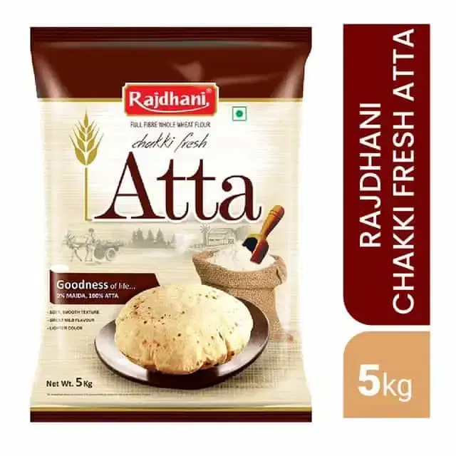 Rajdhani Chakki Fresh Atta 5 kg