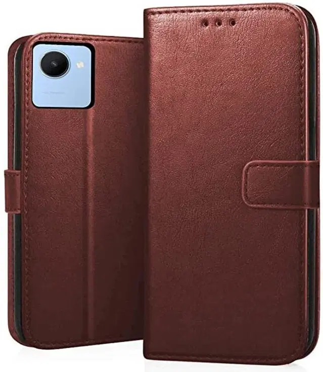 Flip Mobile Cover for REALME C30, Multicolor