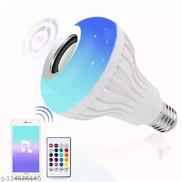 LED Bluetooth Speaker Bulb, Multicolor
