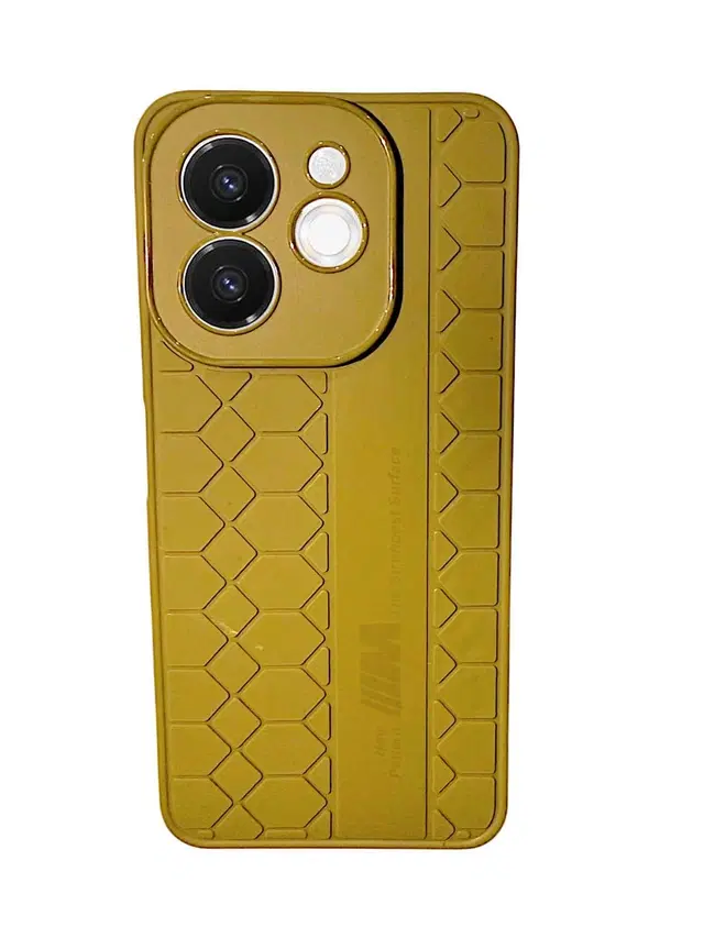 Synthetic Pu Leather Back Cover For Tecno Kl8H / Spark 30C 5G, Green