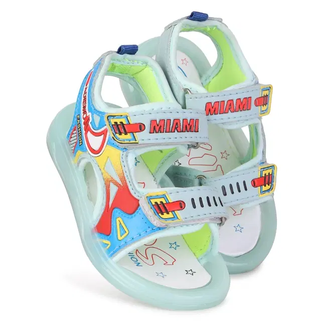 Sandals for Boys (Green, 10C)