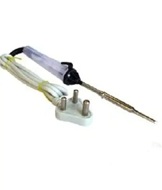 Electric Temperature Welding Soldering Iron Kit (Set of 1) (White, 24 W)