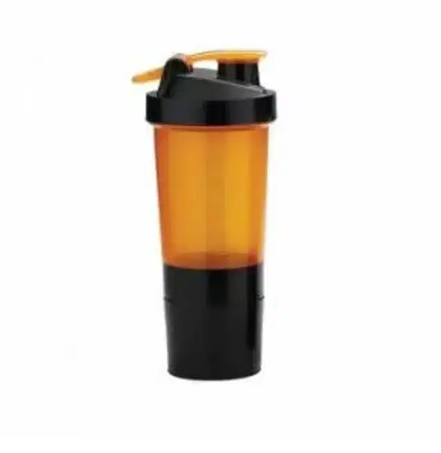 Leak Proof Shaker Bottle, Black, 500 ml