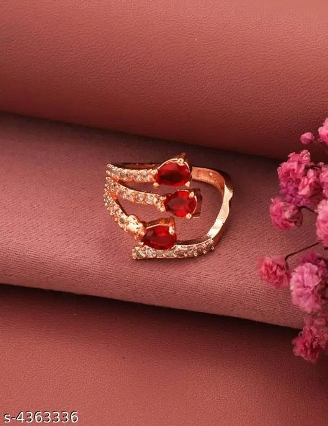 Alloy Ring for Women (Multicolor)