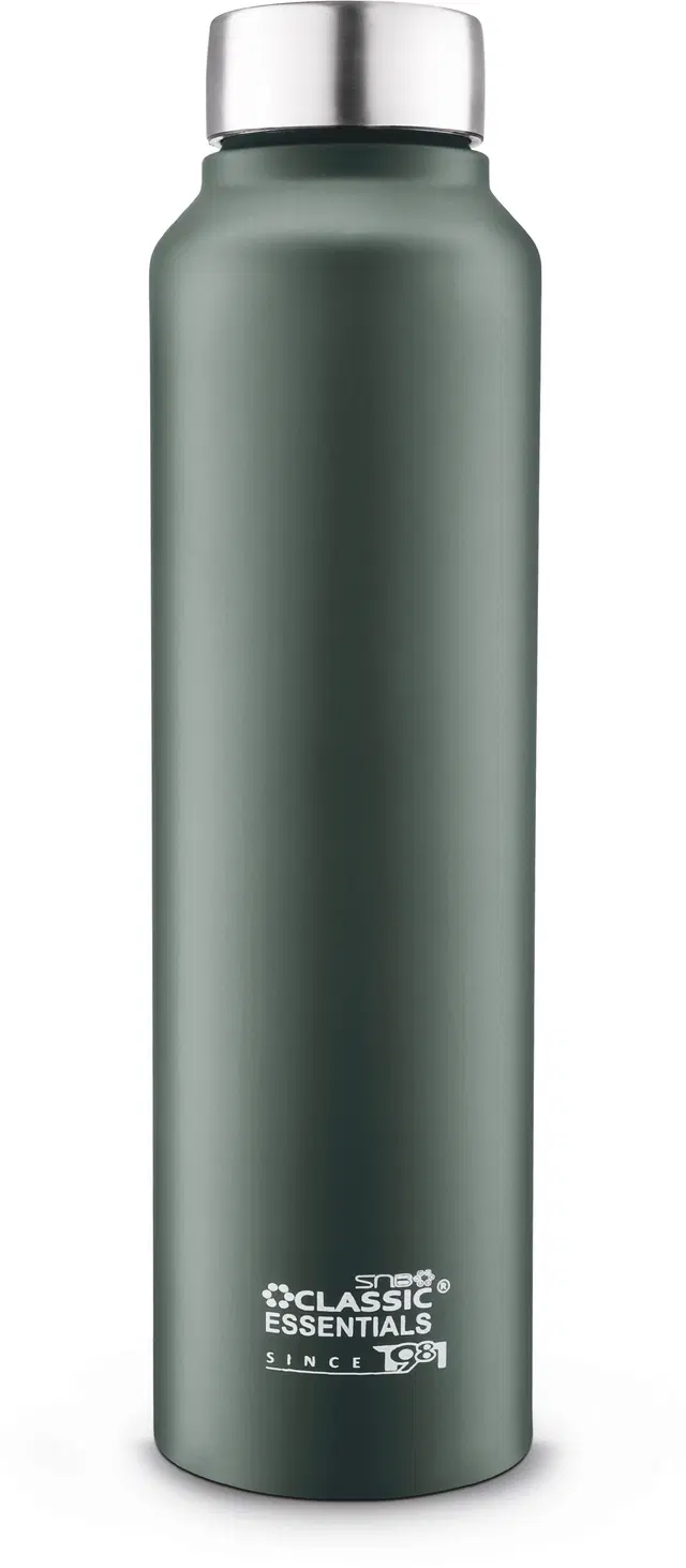 Stainless Steel Water Bottles, Green, 1000 ml