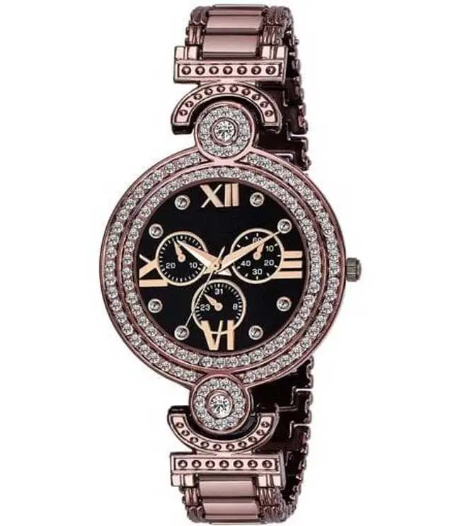 Analog Watch For Womens (Brown) (WS-310)