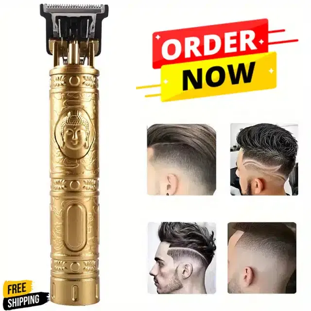 Professional Hair Trimmer for Men, Gold