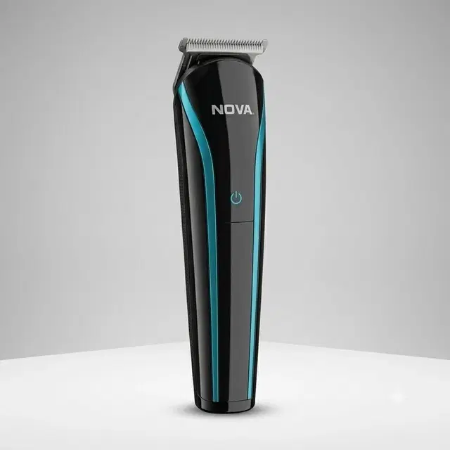 Nova NHT 1073-00 USB Runtime: 60 min Trimmer for Men [Black and Blue]
