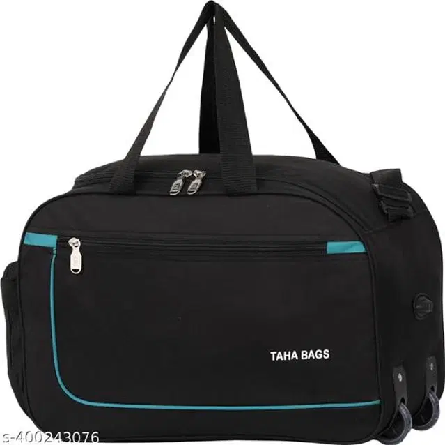 Polyester Duffel Bags, Black