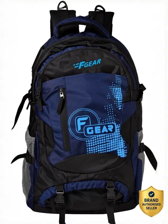 F Gear Large 46 L Laptop Backpack Orion (Blue, Black)