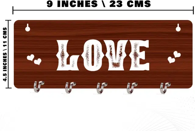 Designer Key Holders, Brown