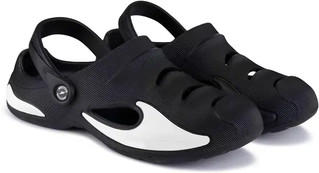 EVA Clogs for Men (Black, 8)