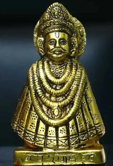 Tevatiya Baba Khatu Shyam Ji Idol Metal Statue, Te-003