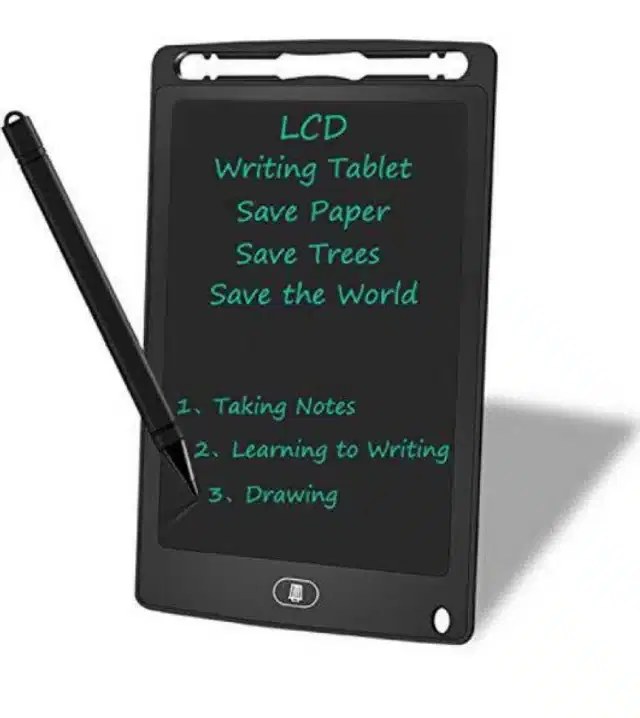 ABS Plastic Digital LCD Writing Pad for Kids, Assorted, 8.5 inches