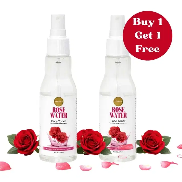 Terra 8 Rose Water 2X100 ml (Buy 1 Get 1 Free)