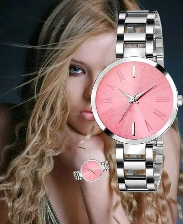 Analog Watch For Womens (Silver) (WS-84)