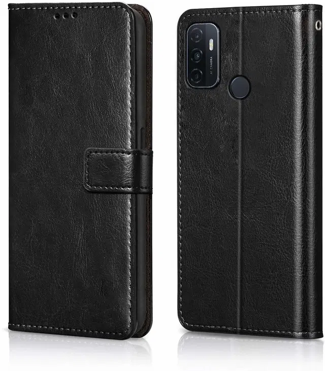Flip Mobile Cover for OPPO A53, 4G, Multicolor