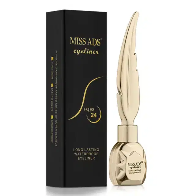 Long Lasting Waterproof Eyeliner, Black