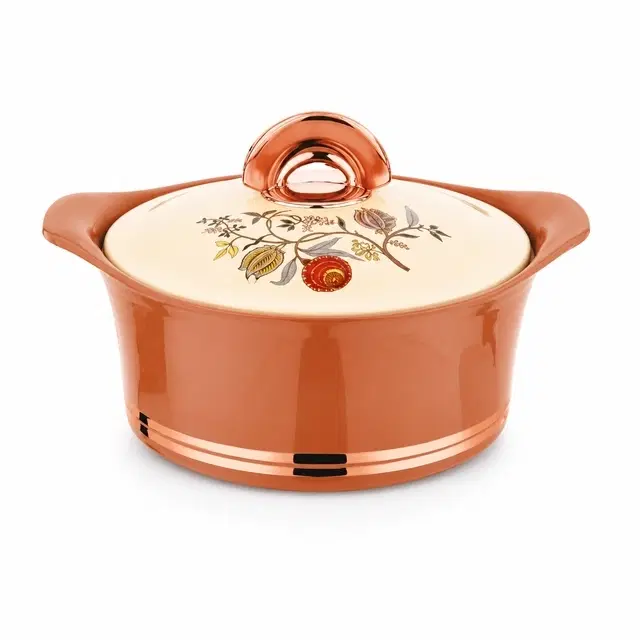 Asian Falcon Gold Insulated Non DLX Casserole, Brown [1500 ml]