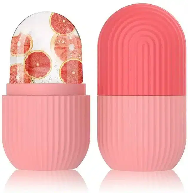 Facial Ice Roller for Glowing & Tighten Skin, Pink