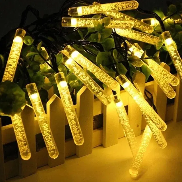 16 LEDs 2.5 m Yellow Steady String Lights (Pack of 1)