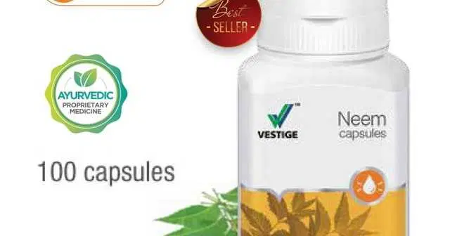 Vestige Neem Capsules, 100 Capsules, SSI-44