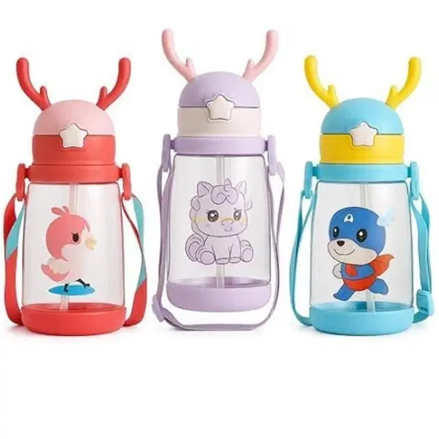 Plastic Water Bottles for Kids,Multicolour