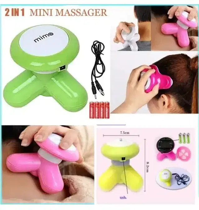 Health Care System Mimo Full Body Massager, Multicolor