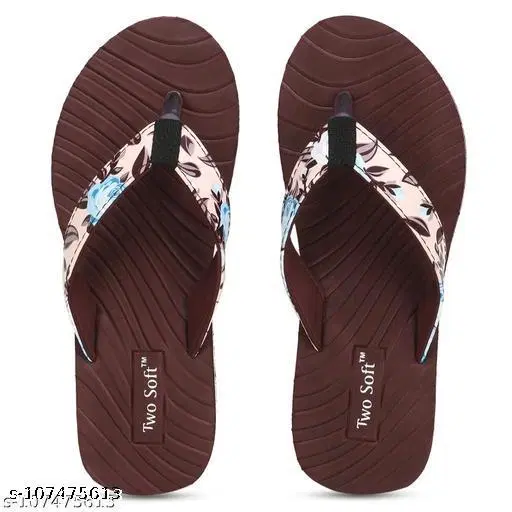 EVA Flip-flops for Women (Maroon, 4)