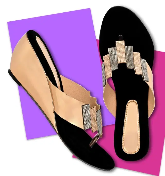 Heels for Women (Gold, 8)