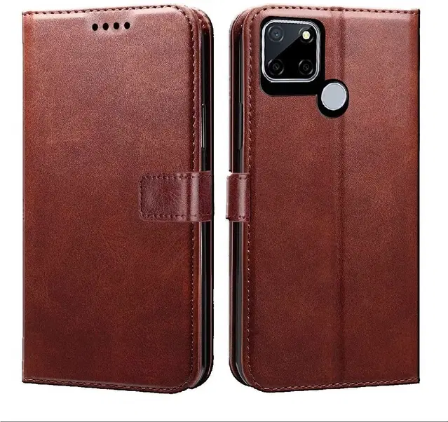 Flip Mobile Cover for Realme C25, Multicolor