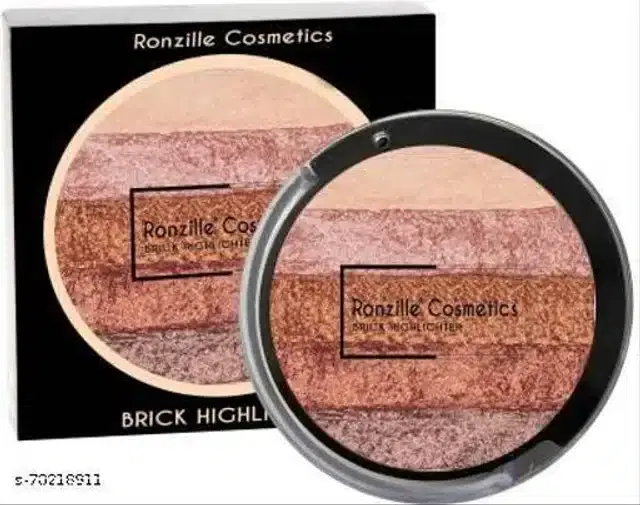 Ronzille Shimmer Brick Highlighter, Multicolor