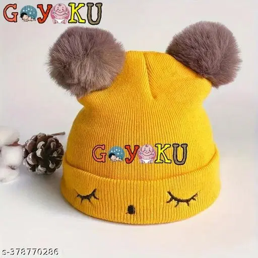 Printed Cap for Kids (Multicolor)