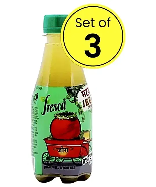 Fresca Matka Jeera 3X180 ml (Pack Of 3)