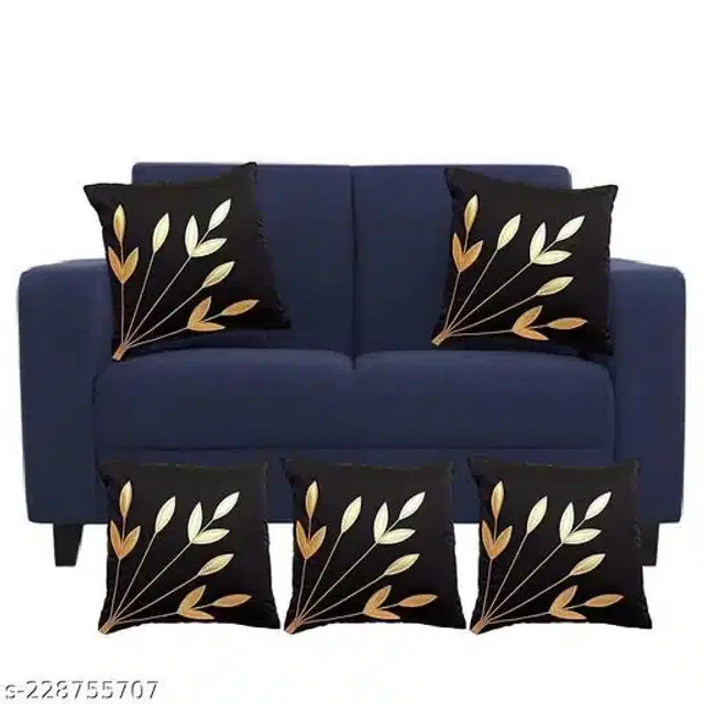 Cushion Covers for Home, Multicolor, Pack of 5