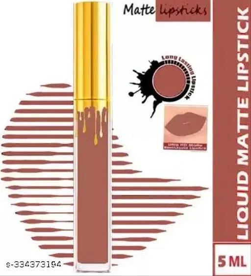 Liquid Lipstick for Women, Multicolor, Pack of 1