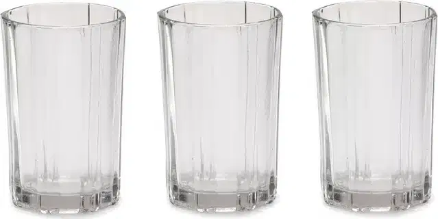 Liquor cum Cocktail Glasses, Transparent, 200 ml, Pack of 3