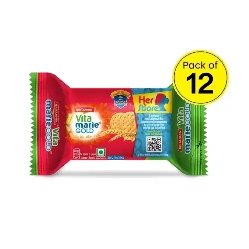 Britannia Vita Marie Gold 12X61.4 g (Pack of 12)