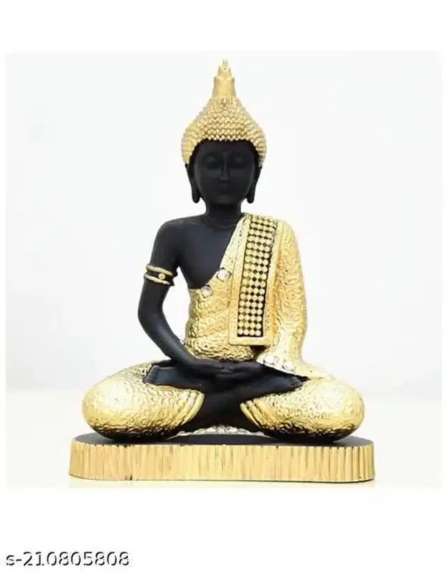 Lord Buddha Idol, Gold