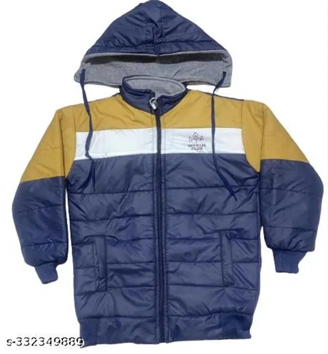 Polyester Jacket for Boys (Multicolor, 18-24 Months)