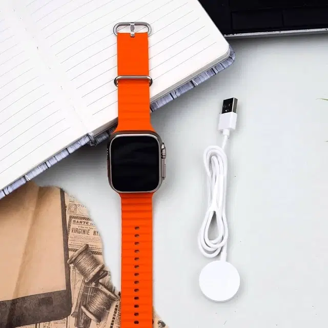 Silicone T800 Ultra Smartwatch, Orange