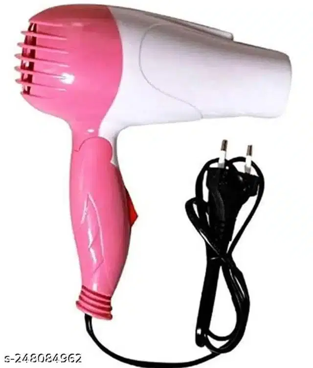 NV 1290 Hair Dryer for Men & Women, Pink, 1000 W